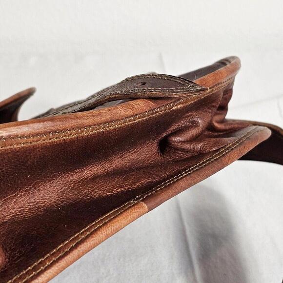 Satchel and Fable Handmade Women Vintage Style Genuine Lux Leather Shoulder Bag - Picture 8 of 12